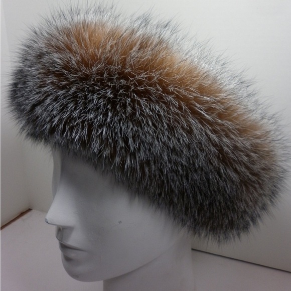 Vintage Accessories - Real Fox Fur Headband Vintage